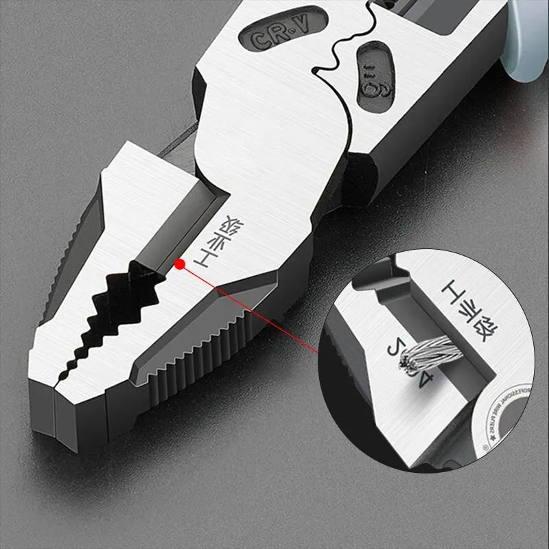 Multifunctional Universal Diagonal Pliers Needle Nose Pliers Hardware Tools Universal Wire Cutters Electrician Repair Pliers