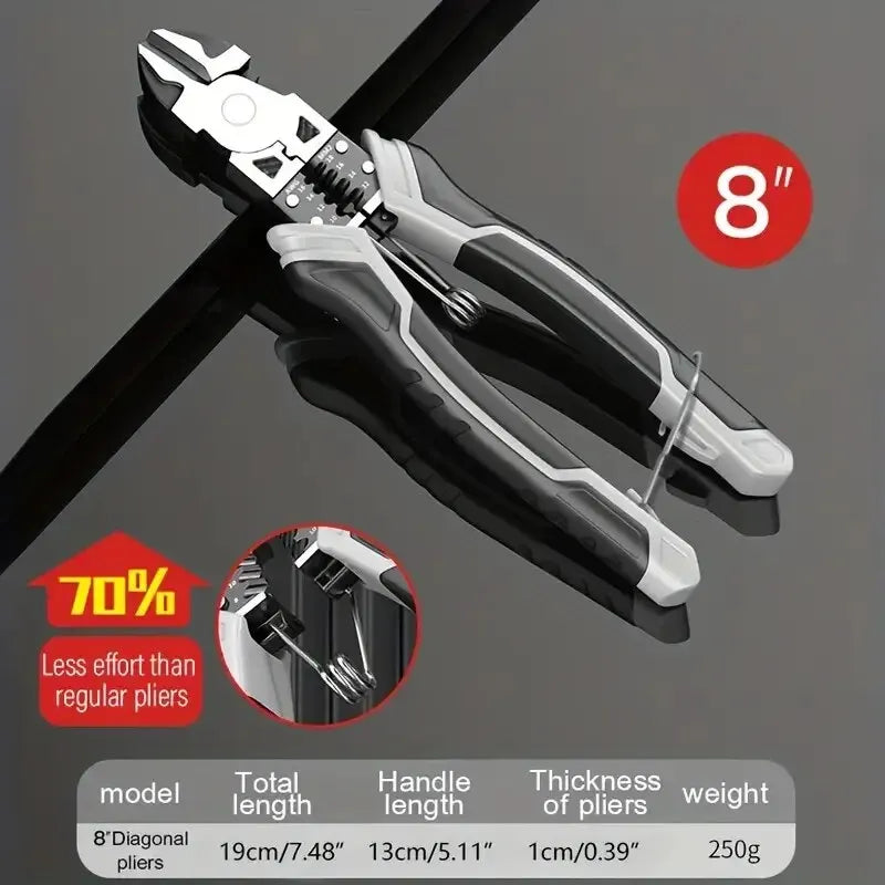 Multifunctional Universal Diagonal Pliers Needle Nose Pliers Hardware Tools Universal Wire Cutters Electrician Repair Pliers