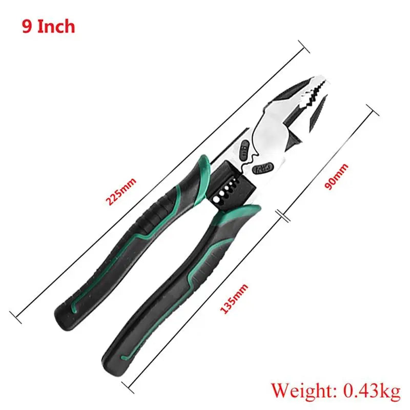 Universal Multifunctional Diagonal Pliers Needle Nose Pliers Hardware Tools Universal Wire Cutters Electrician Wire Pliers