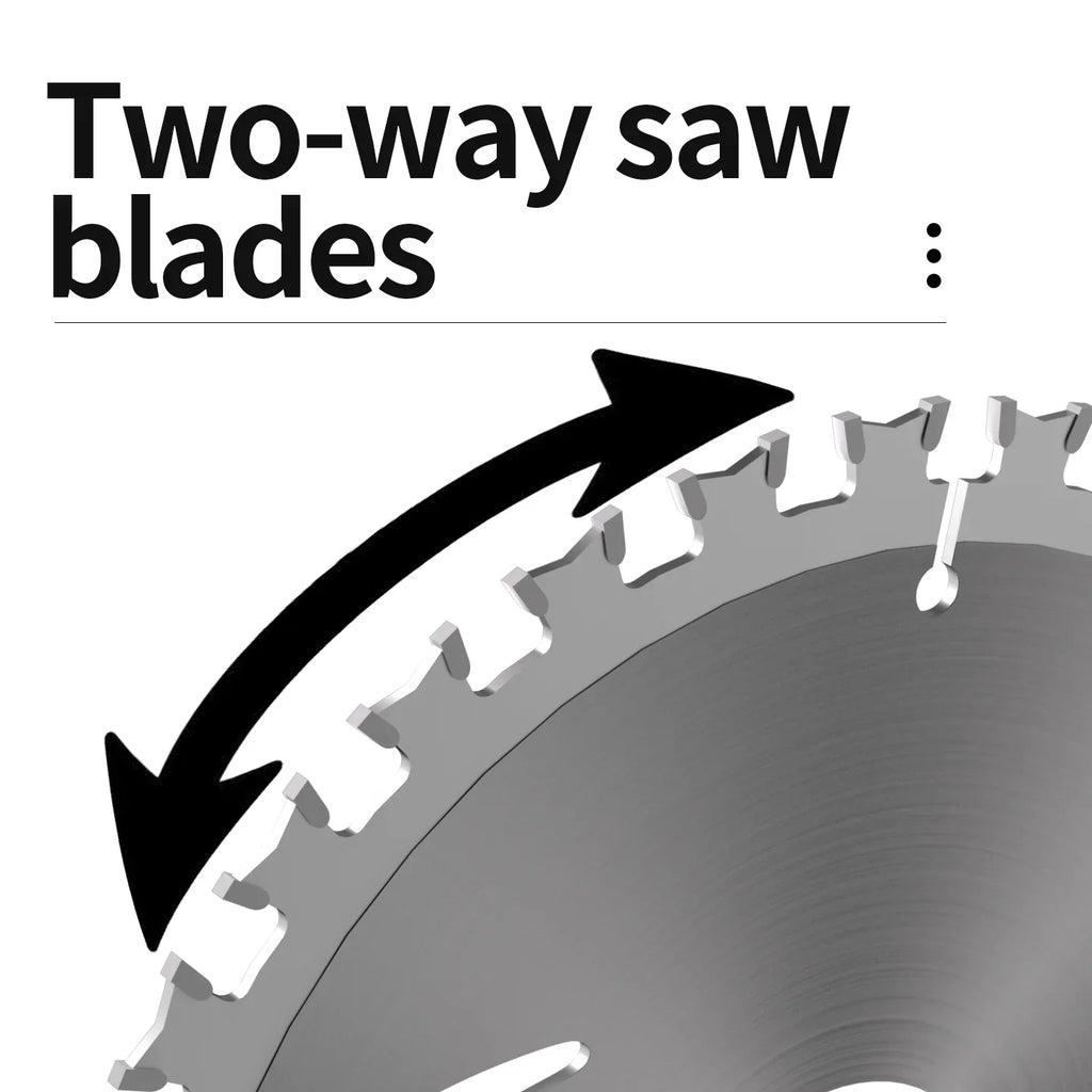 5inch / 125mm 40-Tooth Nail-Resistant Woodworking Saw Blade 125mm Circular Saw Blade Suitable for Wood Saw Blades Hardware Tool Accessories Tungsten Carbide Steel