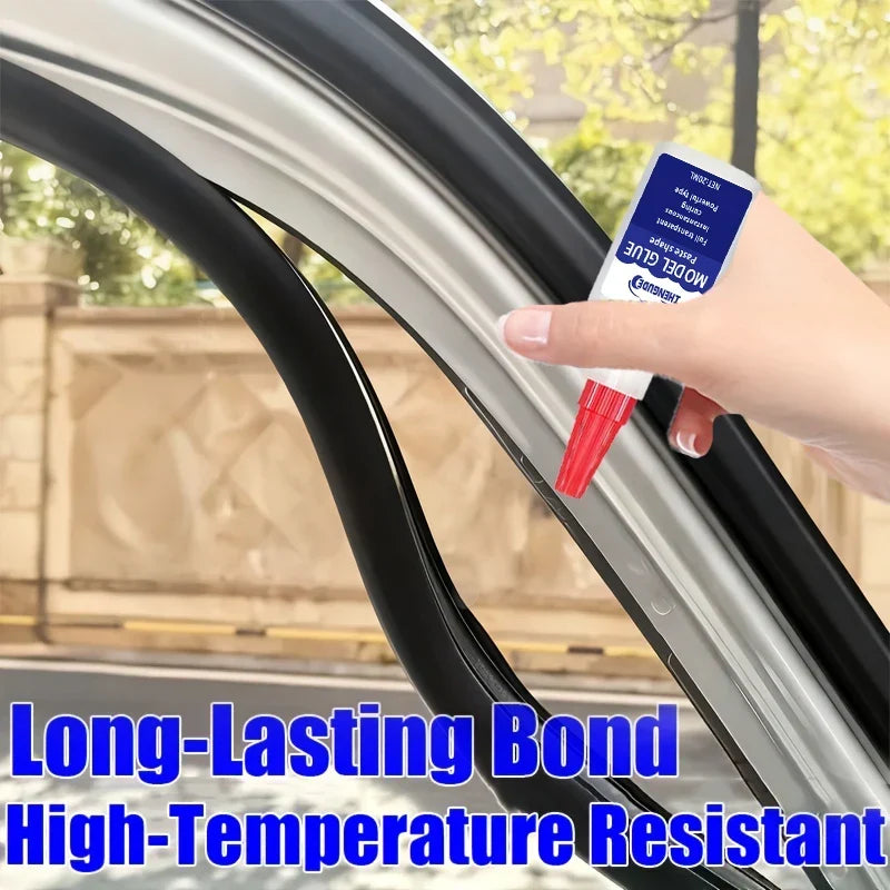 Super Strong Quick-Drying Glue, Professionally Used for Daily Repairs of Toys, Plastics, Leather, and Hardware, White, Transparent, and Odorless